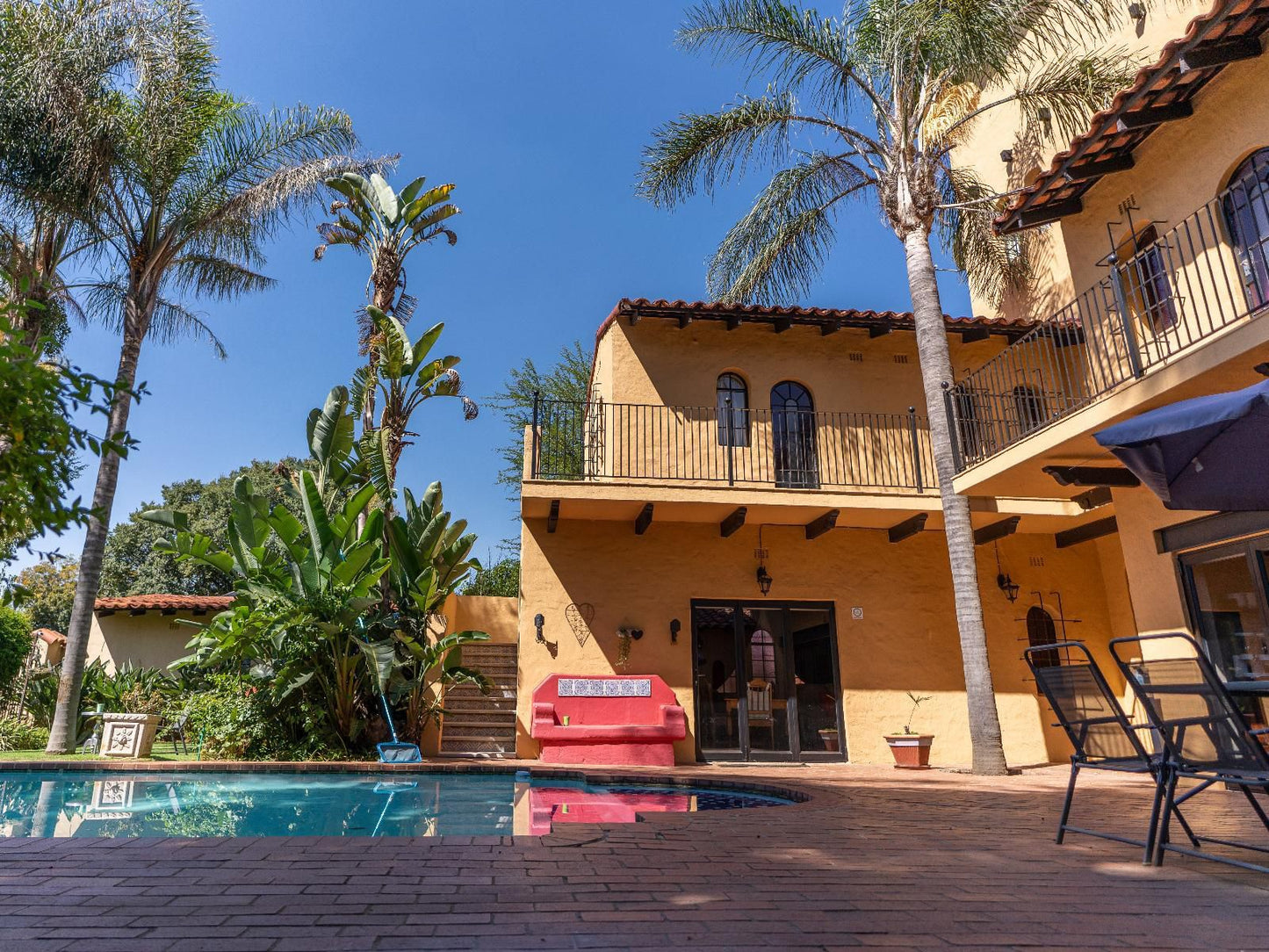 Airport Tower Lodge Bonaero Park Johannesburg Gauteng South Africa Complementary Colors, House, Building, Architecture, Palm Tree, Plant, Nature, Wood, Swimming Pool