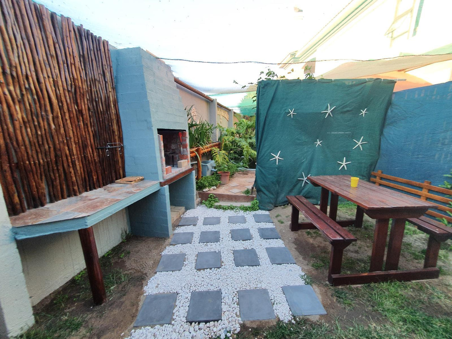 King Room 08 with Private Garden & Braai @ Alabaster Box B&B