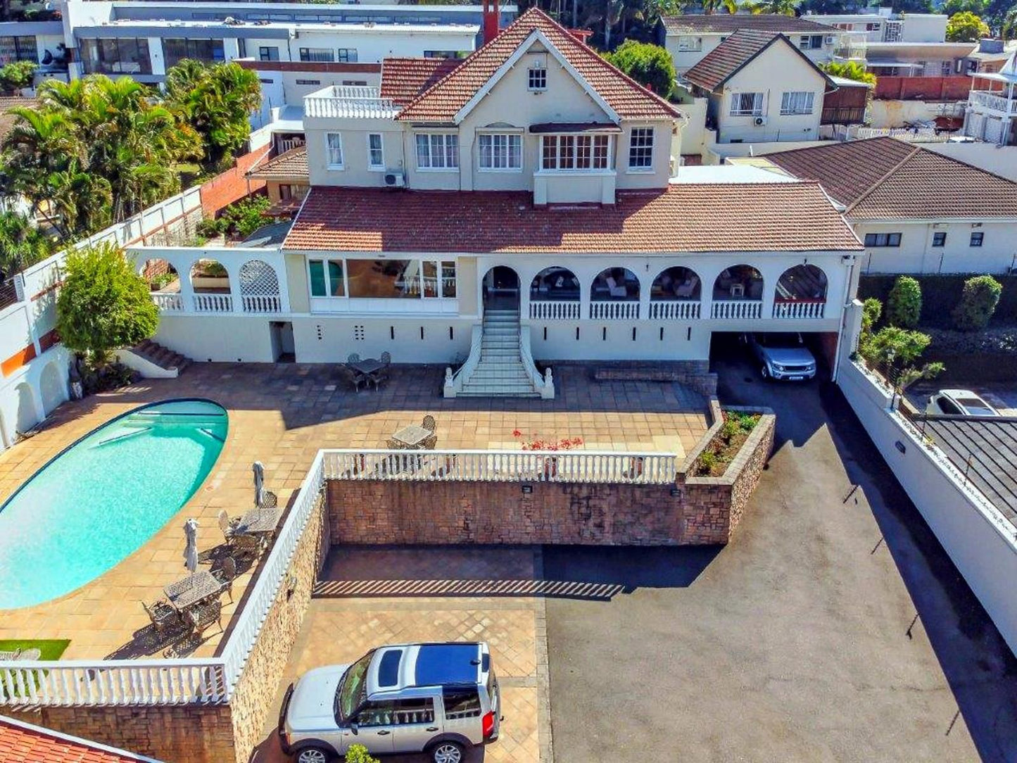 Albion Manor Morningside Durban Kwazulu Natal South Africa Balcony, Architecture, House, Building, Swimming Pool, Car, Vehicle