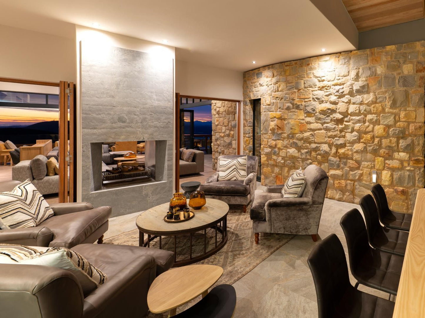 Alkira Lodge, Living Room, Stone Texture, Texture