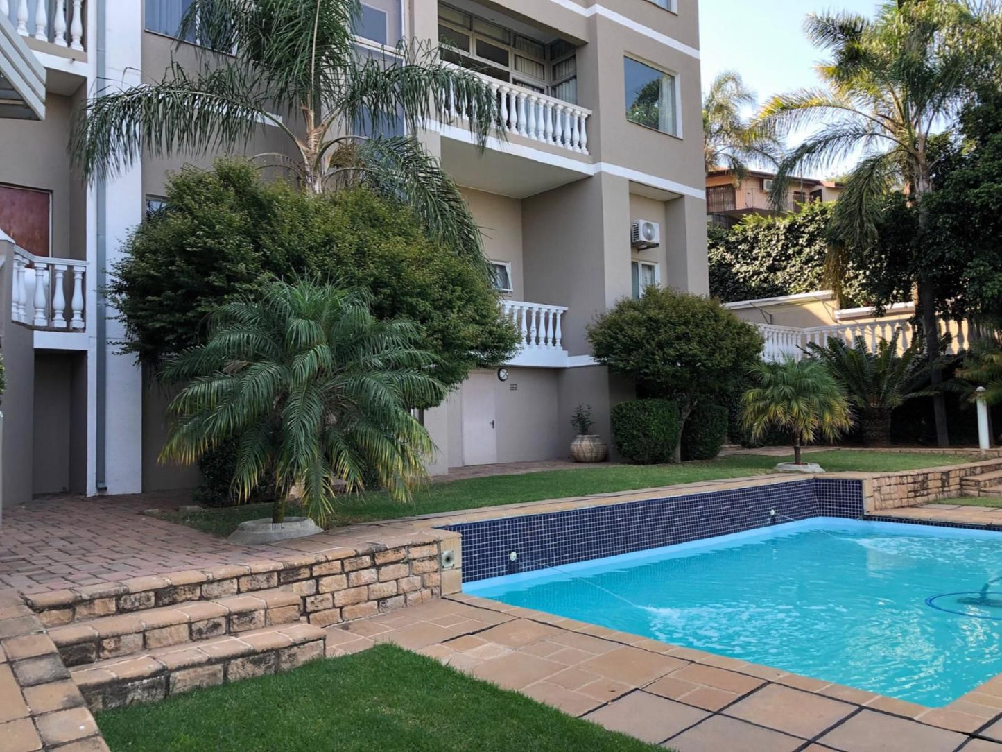 All Seasons Boutique Hotel Moreleta Park Pretoria Tshwane Gauteng South Africa Balcony, Architecture, House, Building, Palm Tree, Plant, Nature, Wood, Garden, Swimming Pool