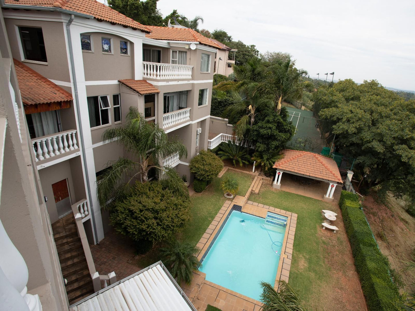 All Seasons Boutique Hotel Moreleta Park Pretoria Tshwane Gauteng South Africa Balcony, Architecture, House, Building, Palm Tree, Plant, Nature, Wood, Swimming Pool