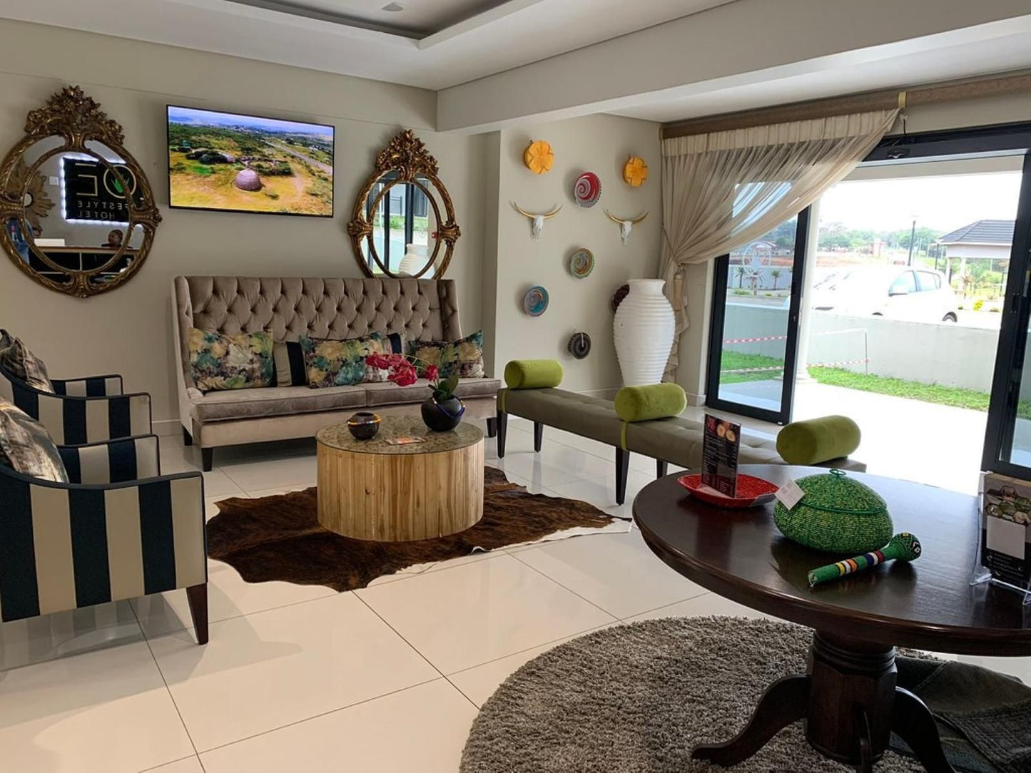 Aloe Lifestyle Hotel Eshowe Kwazulu Natal South Africa Living Room