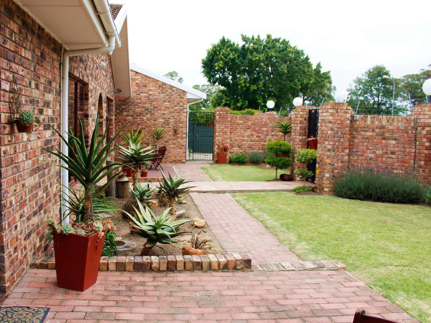 Amani Guest Lodge Walmer Port Elizabeth Eastern Cape South Africa House, Building, Architecture, Brick Texture, Texture, Garden, Nature, Plant