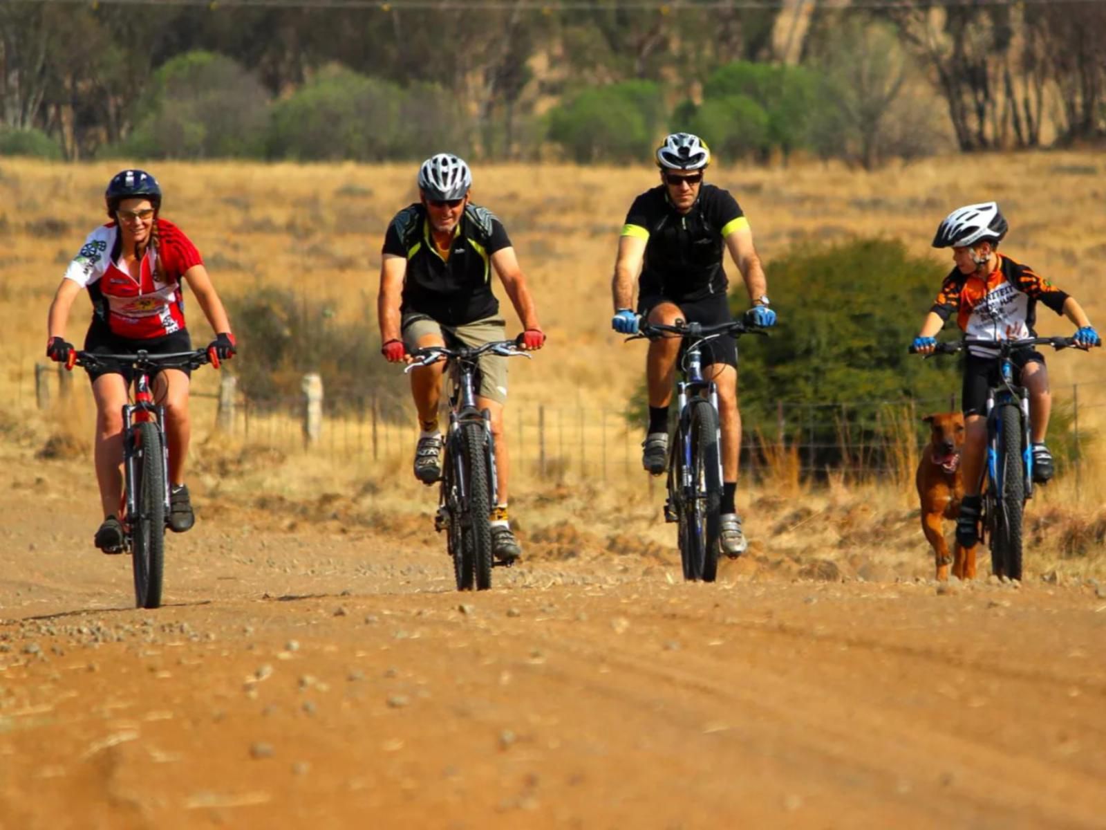 Amohela Ho Spitskop, Face, Person, Three Faces, Group, Helmet, Bicycle, Vehicle, Cycling, Sport, Mountain Bike, Funsport, Frontal Face