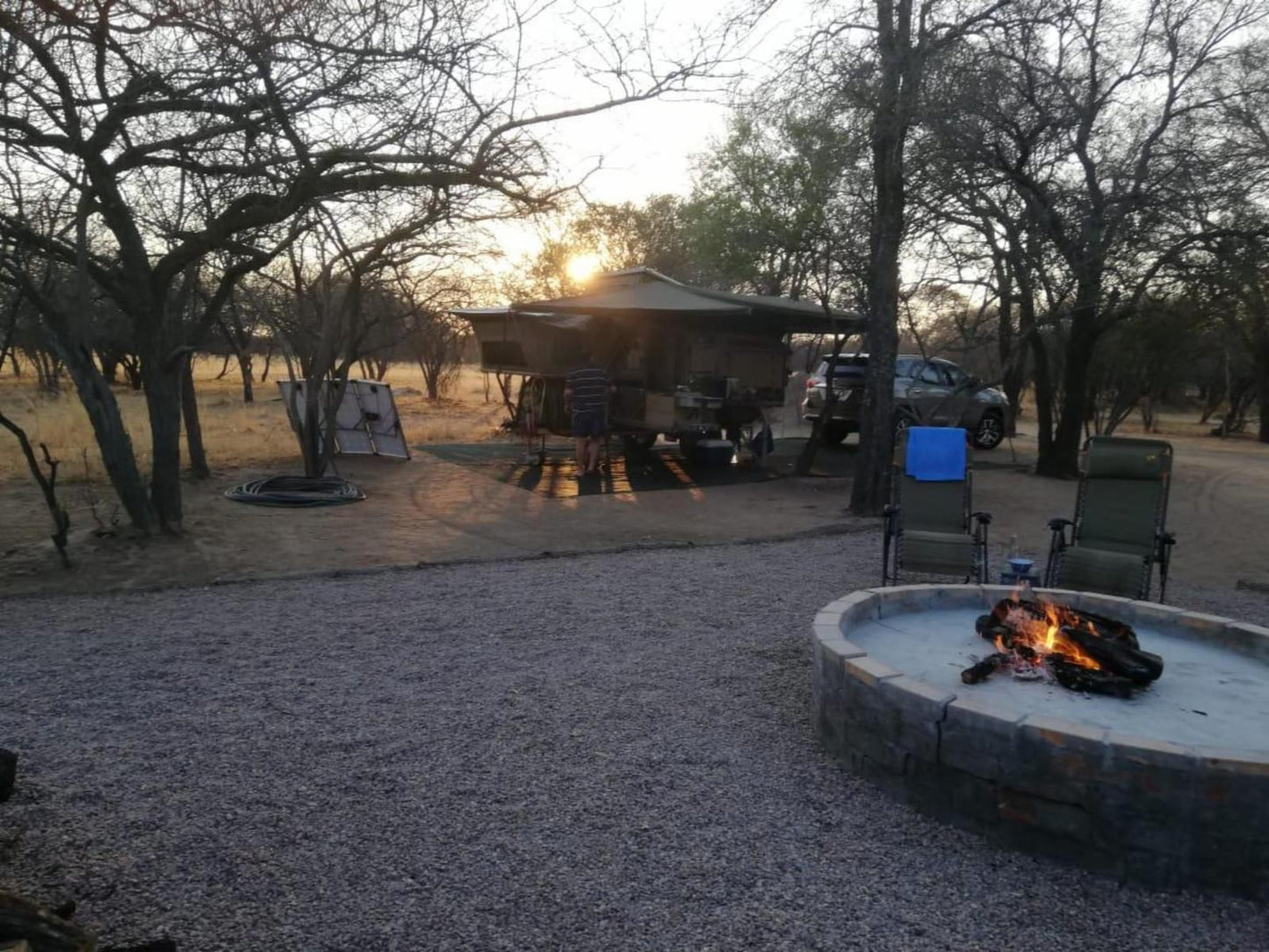 Andante Game Farm Van Alphens Vlei Limpopo Province South Africa Unsaturated, Fire, Nature