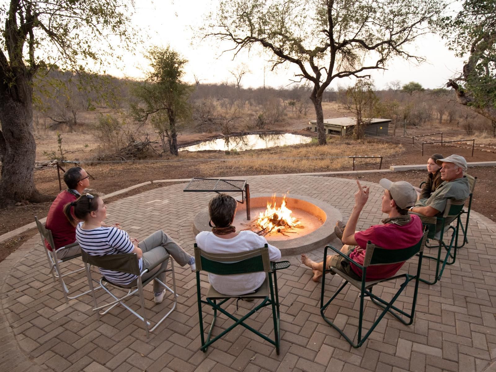 Antares Bush Camp & Umgede Hide, Face, Person, Three Faces, Group, Fire, Nature, Profile Face