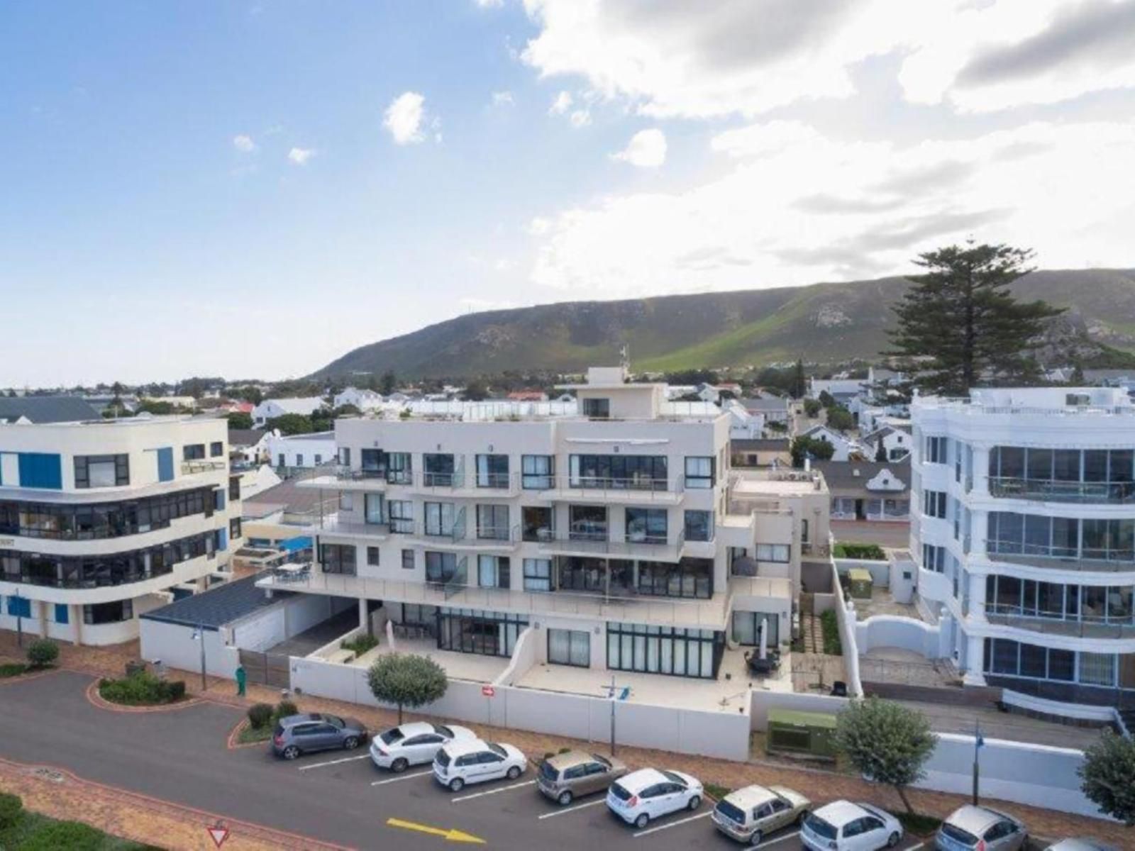 74 On Marine Apartment 102 Hermanus Western Cape South Africa House, Building, Architecture, Palm Tree, Plant, Nature, Wood, Window, Aerial Photography