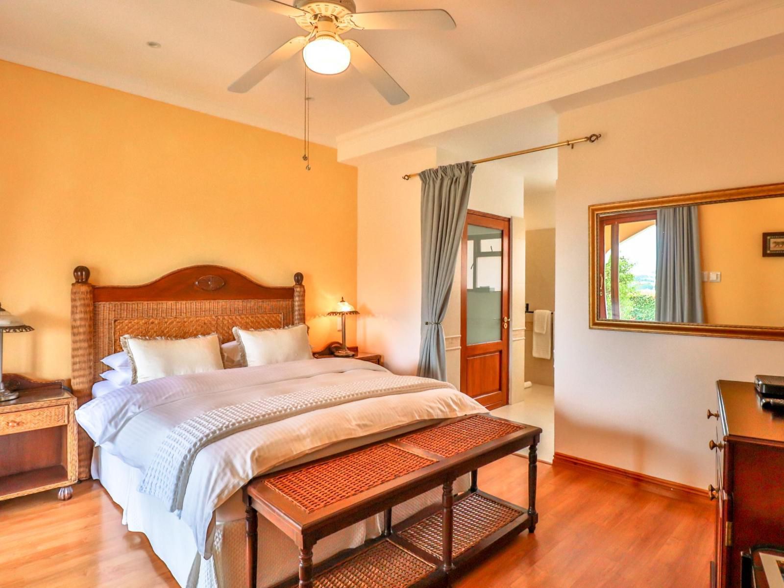 Apricot Gardens Boutique Guesthouse, Coral tree Self-Catering Room, Colorful, Bedroom