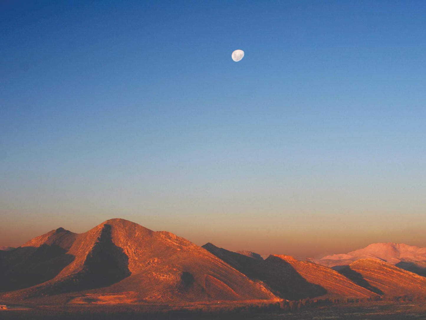 Aquila Private Game Reserve Touws River Western Cape South Africa Complementary Colors, Mountain, Nature, Sky, Moon