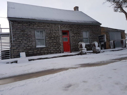 The Artists Cottage Sutherland Northern Cape South Africa Unsaturated, Building, Architecture, Cabin, Window, Snow, Nature, Winter