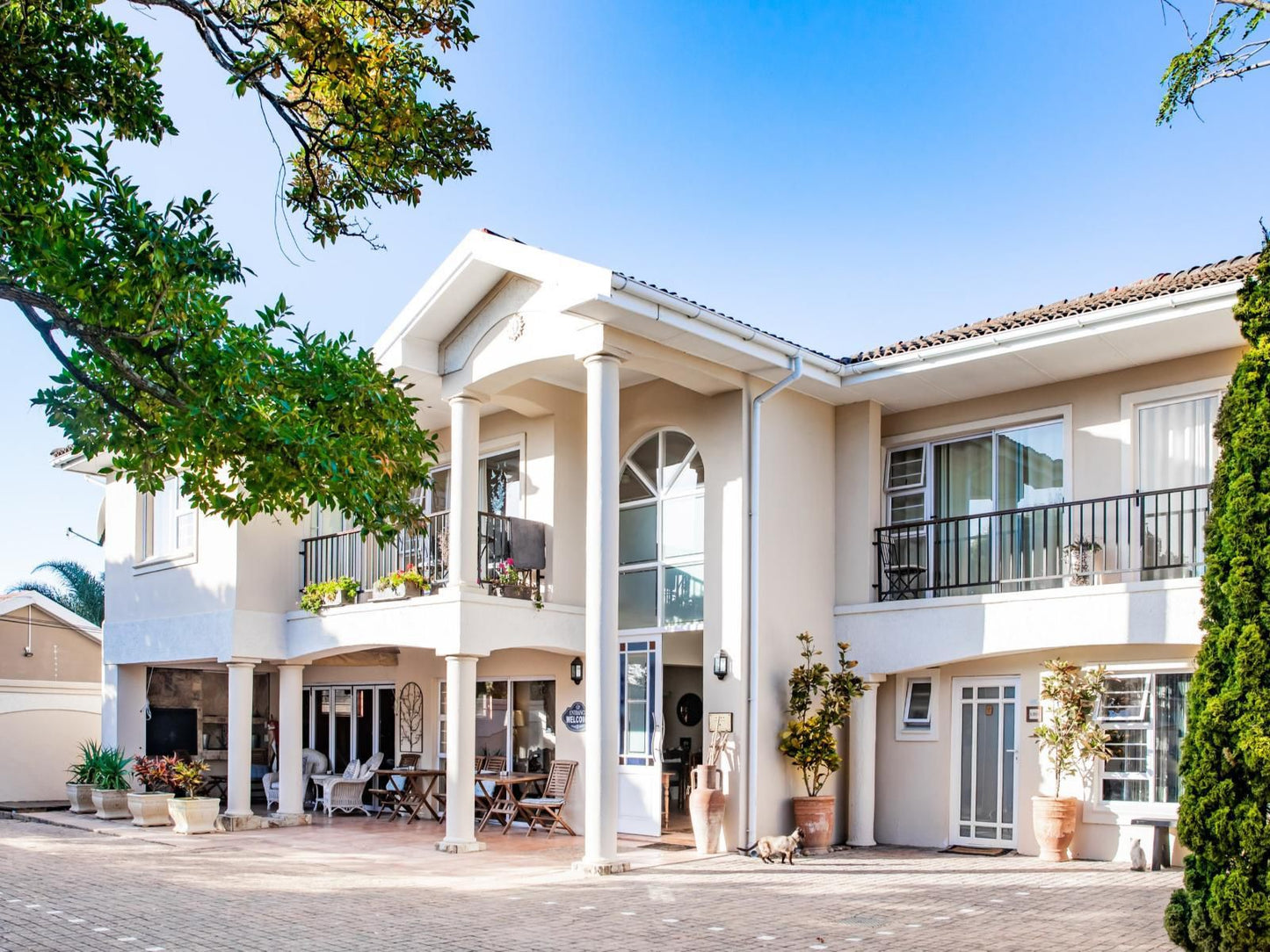 Arum Guest House Bonnie Doon East London Eastern Cape South Africa Balcony, Architecture, House, Building, Palm Tree, Plant, Nature, Wood