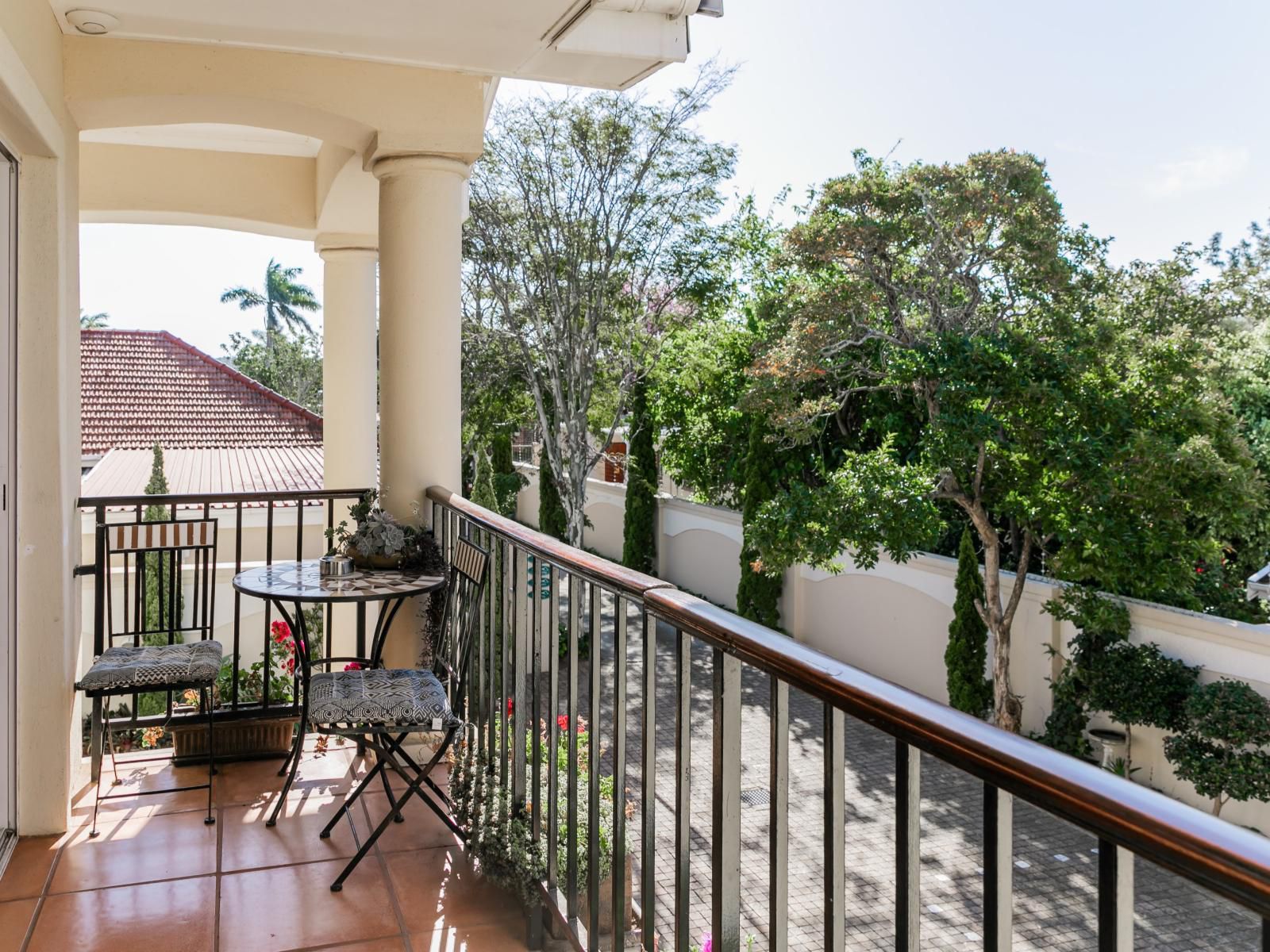 Arum Guest House Bonnie Doon East London Eastern Cape South Africa Balcony, Architecture, House, Building, Palm Tree, Plant, Nature, Wood