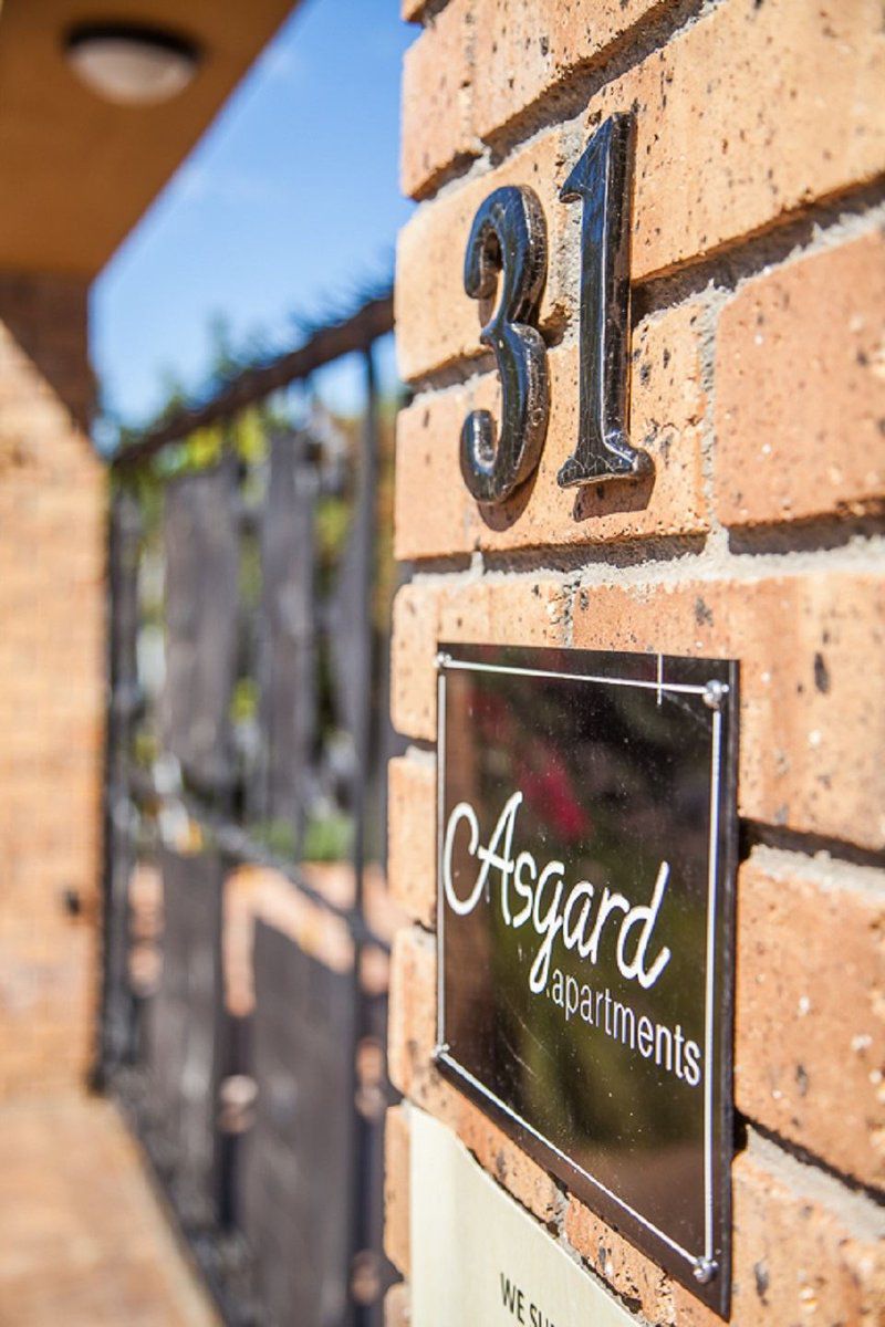 Asgard Apartments Somerset West Western Cape South Africa Sign
