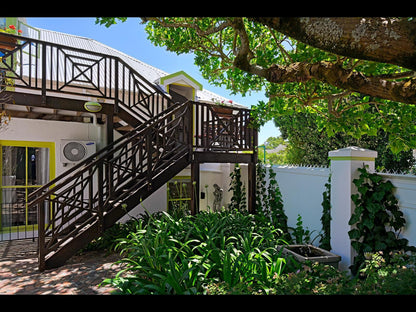 Ashbourne House Franschhoek Western Cape South Africa Balcony, Architecture, House, Building, Palm Tree, Plant, Nature, Wood