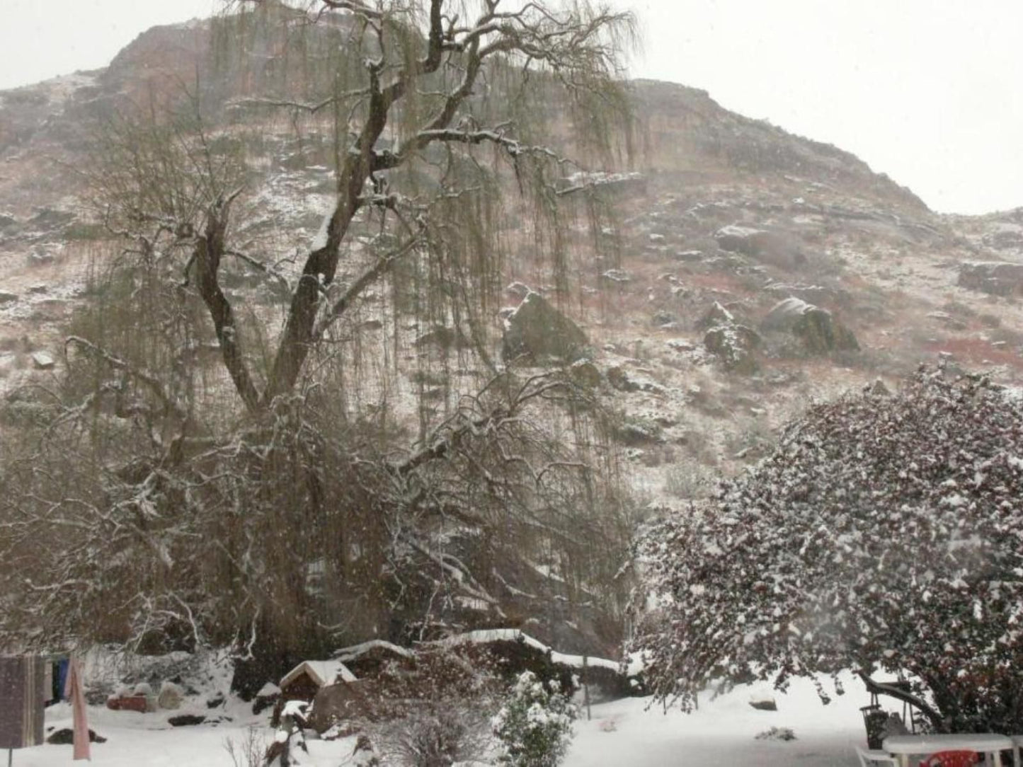 Aspen Guest House Clarens Free State South Africa Unsaturated, Nature, Winter Landscape, Snow, Winter