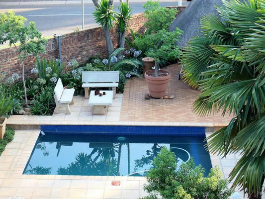 Home In The East Garsfontein Pretoria Tshwane Gauteng South Africa Balcony, Architecture, House, Building, Palm Tree, Plant, Nature, Wood, Garden, Swimming Pool