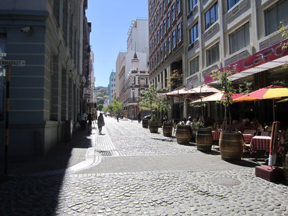 At Greenmarket Place Cape Town City Centre Cape Town Western Cape South Africa Skyscraper, Building, Architecture, City, Tram, Vehicle, Street