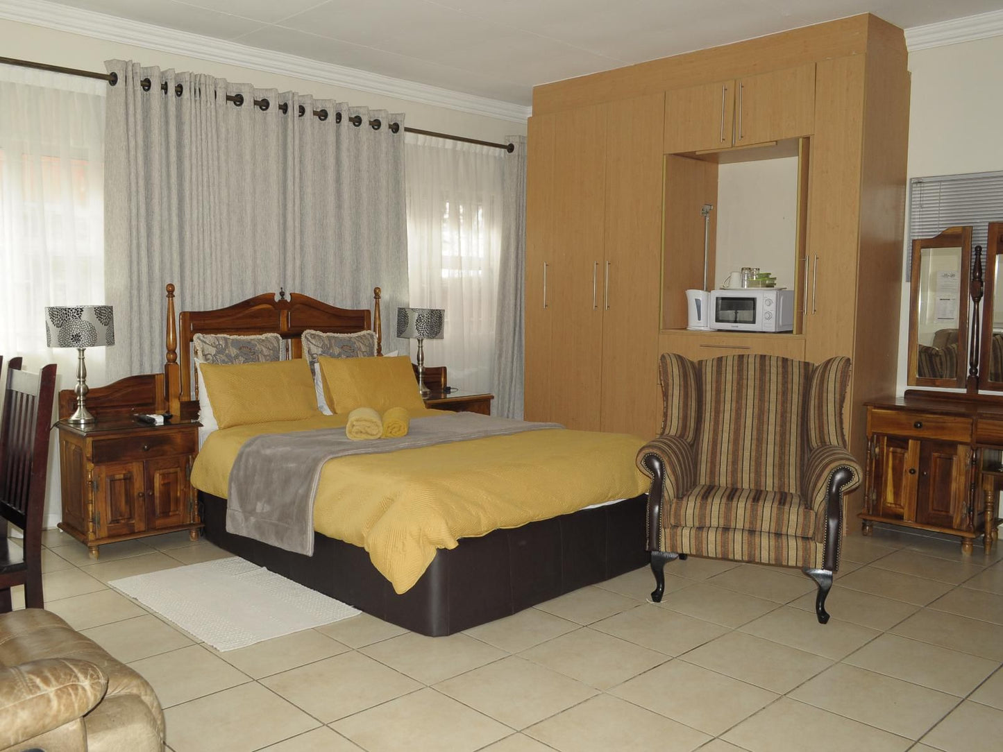 Home Guest House Protea Park Rustenburg North West Province South Africa Sepia Tones, Bedroom