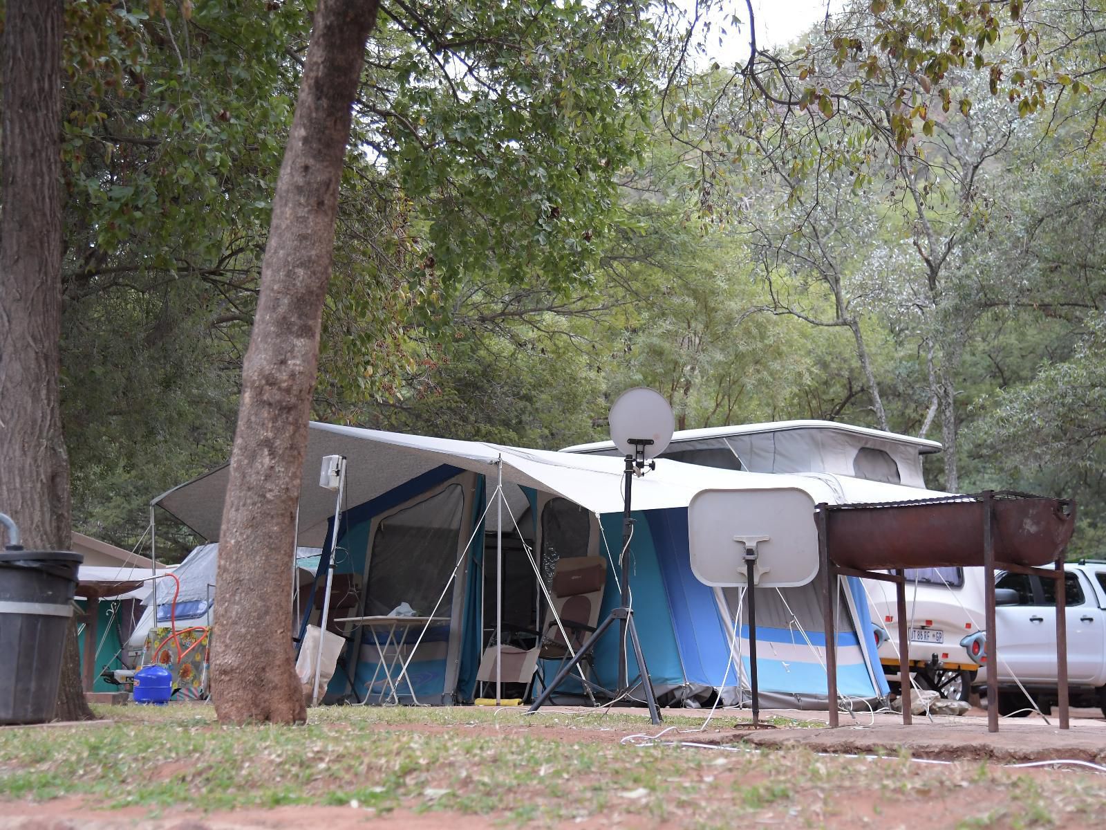 Atkv Klein-Kariba, 4 Sleeper Flat B (first floor - bath), Tent, Architecture