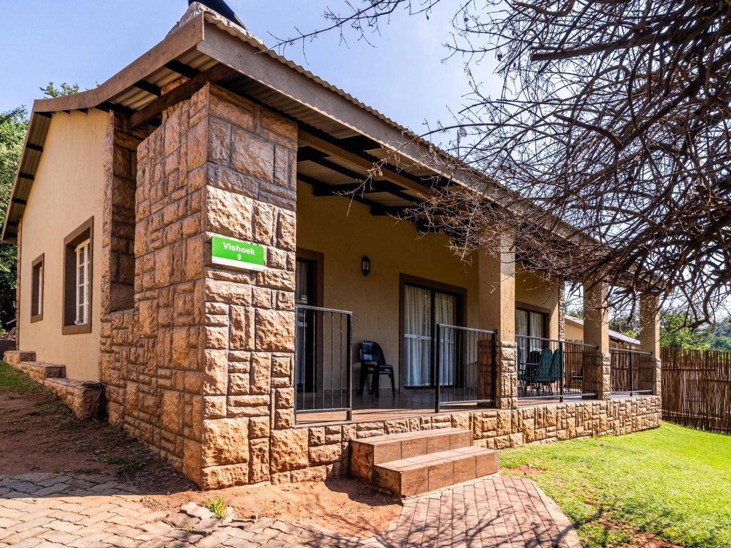 Atkv Klein-Kariba, Camp Stand (shade net/sewage join), Cabin, Building, Architecture, House