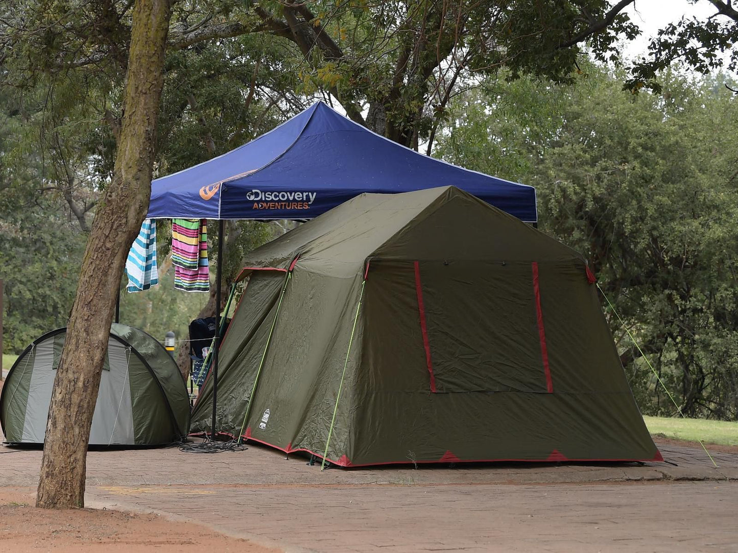 Atkv Klein-Kariba, Camp Stand (shade net) - NOT A ROOM, Tent, Architecture