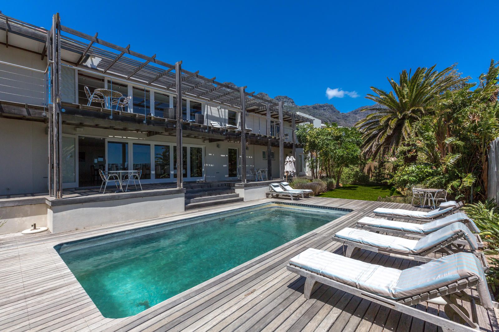 Atlantic House Camps Bay Cape Town Western Cape South Africa House, Building, Architecture, Palm Tree, Plant, Nature, Wood, Swimming Pool