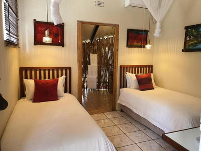 Budget Twin Room with Outdoor Shower 5 @ A Travellers Palm