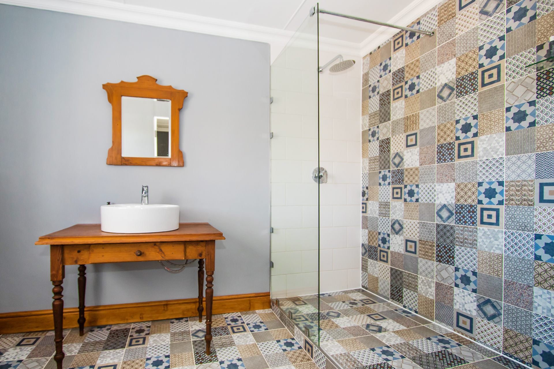 Avondrust Farm Stay Klaarstroom Western Cape South Africa Mosaic, Art, Bathroom