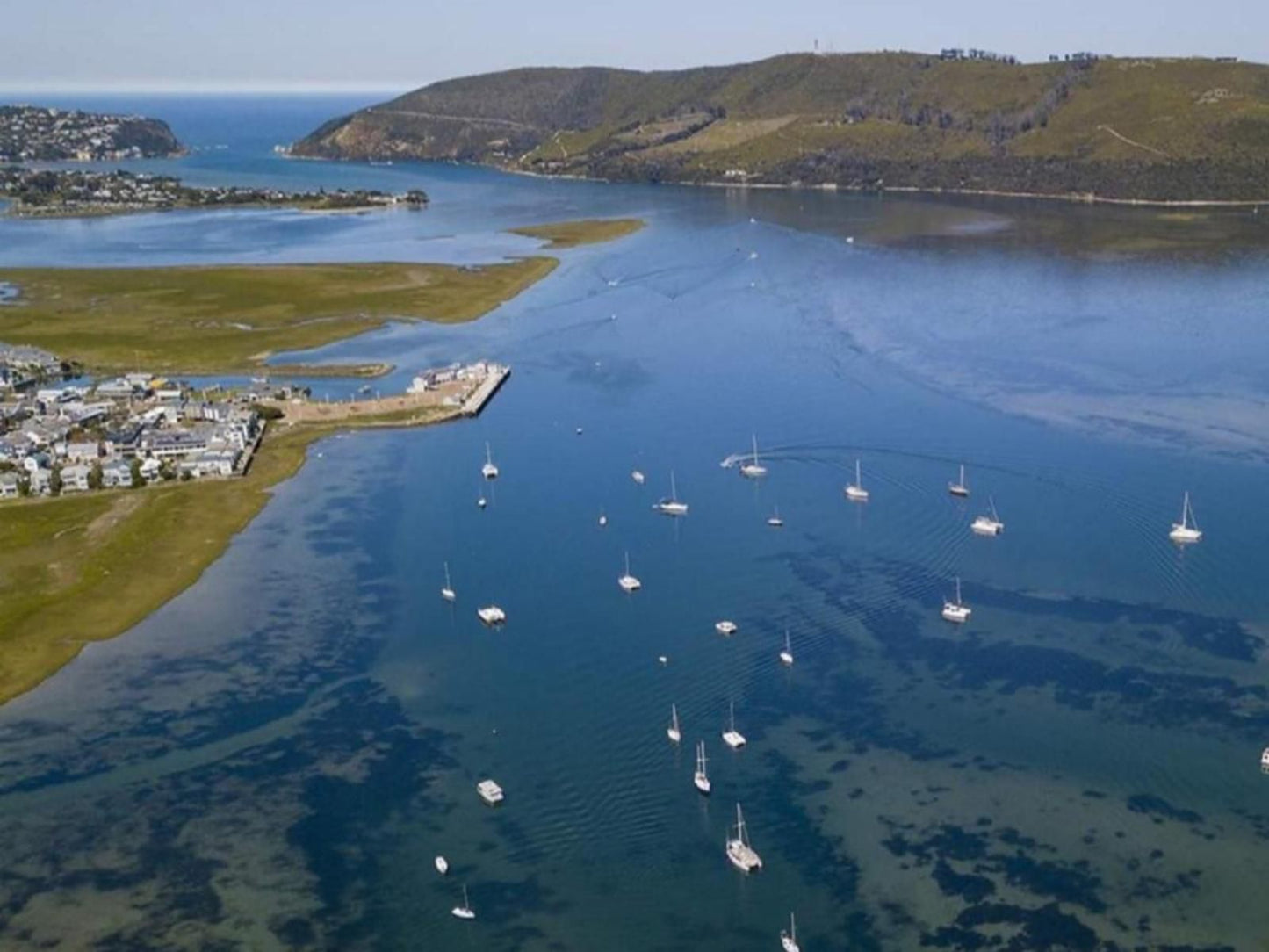 Azure House Paradise Knysna Western Cape South Africa Boat, Vehicle, Beach, Nature, Sand, Harbor, Waters, City, Island, Aerial Photography, Architecture, Building, Highland