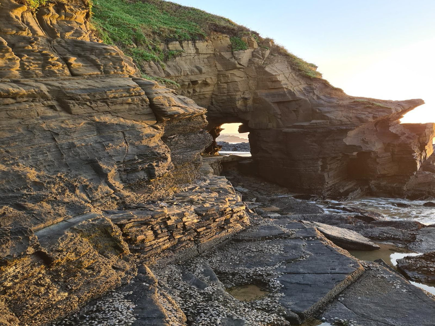 Ballito Sands Penthouse Ballito Kwazulu Natal South Africa Cliff, Nature, Stone Texture, Texture