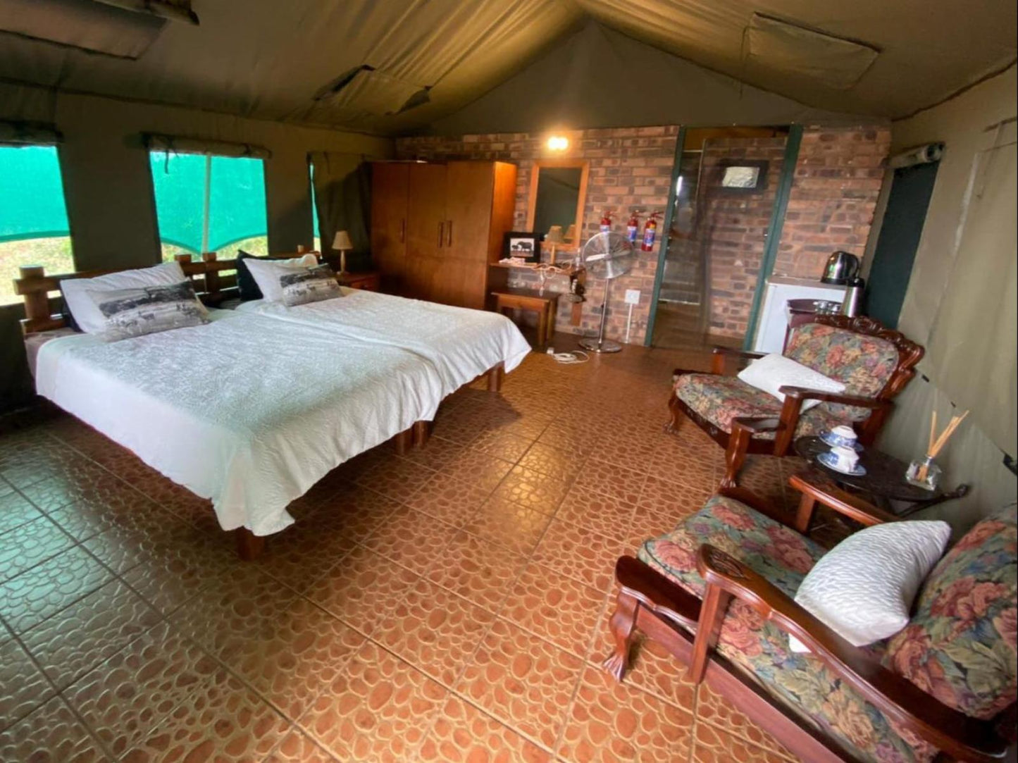Luxury Safari Tent 1 @ Baluleni Safari Lodge