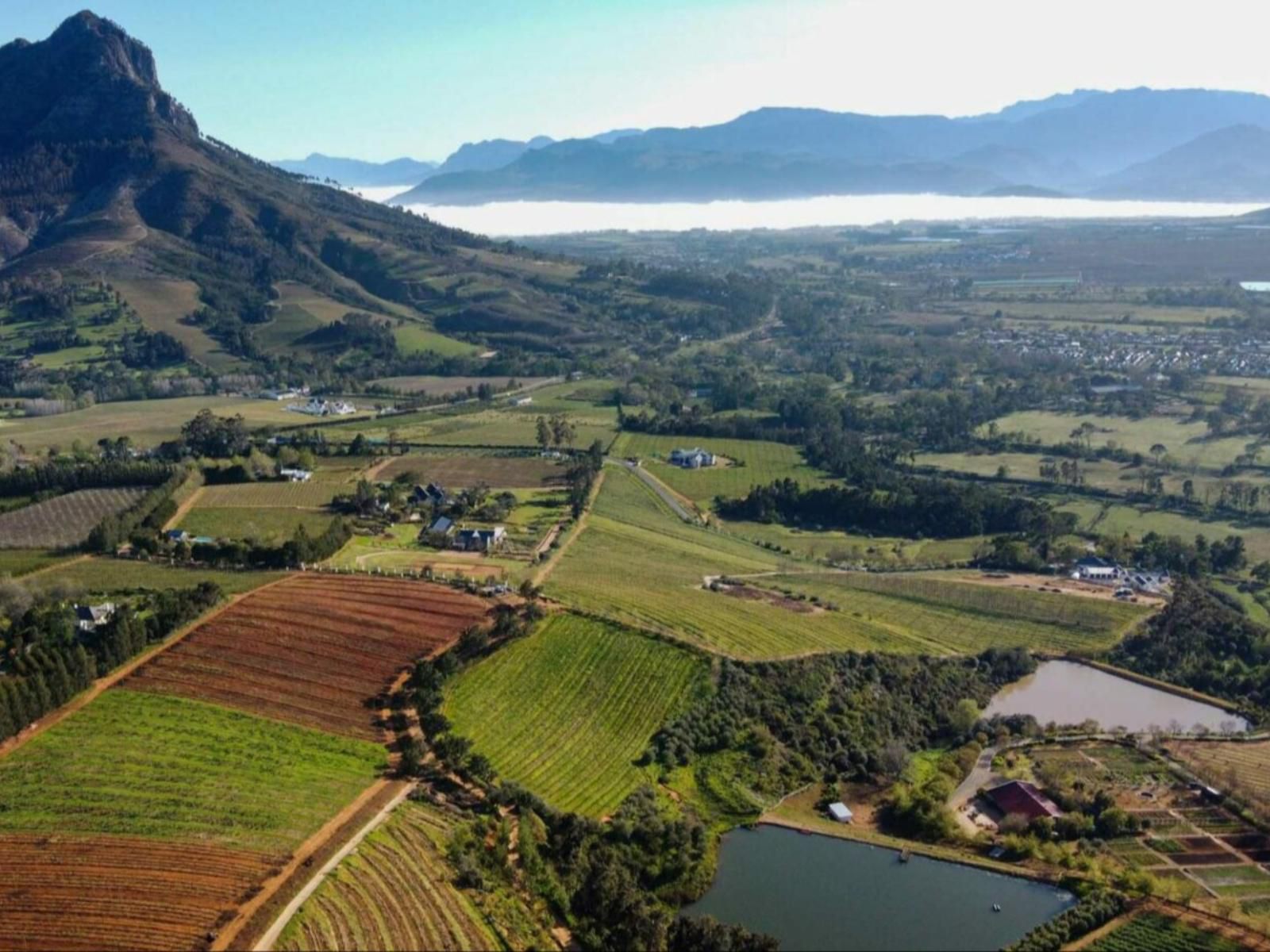 Banhoek Corner Guesthouse, Mountain, Nature, Aerial Photography, Highland