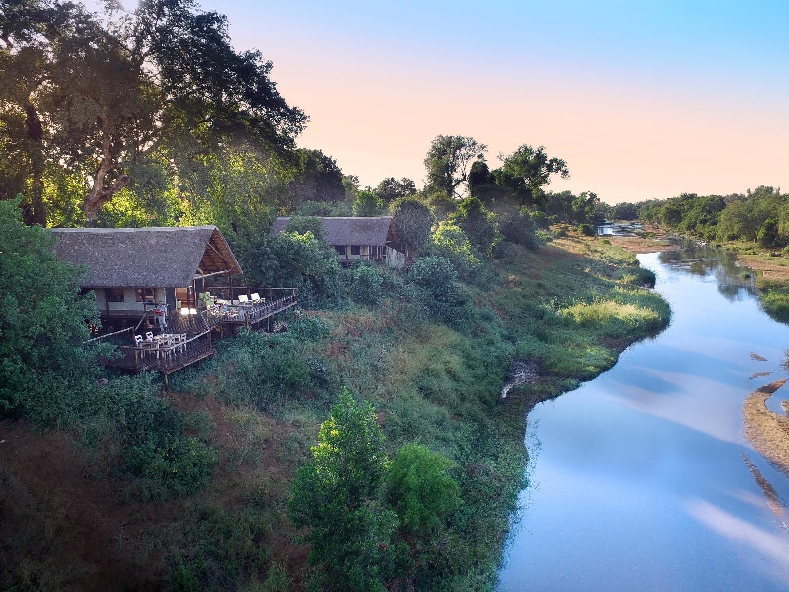 Baobab Hill Bush House North Kruger Park Mpumalanga South Africa Bridge, Architecture, River, Nature, Waters