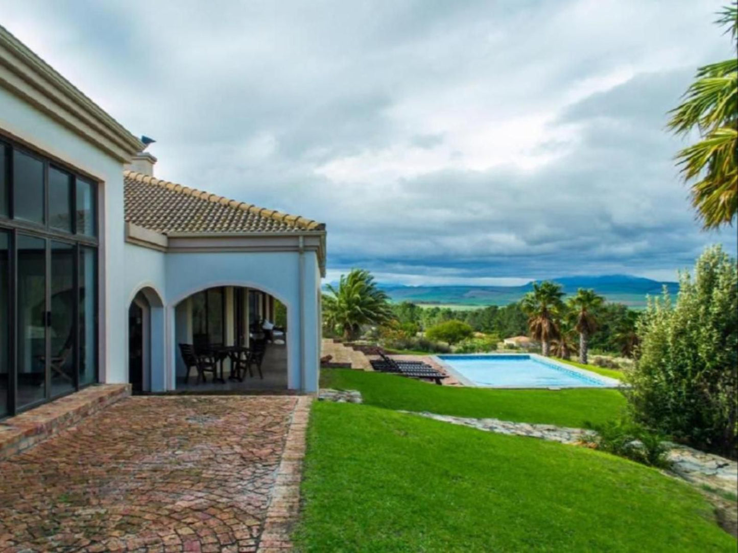 Barton Villas Bot River Western Cape South Africa Complementary Colors, House, Building, Architecture, Palm Tree, Plant, Nature, Wood