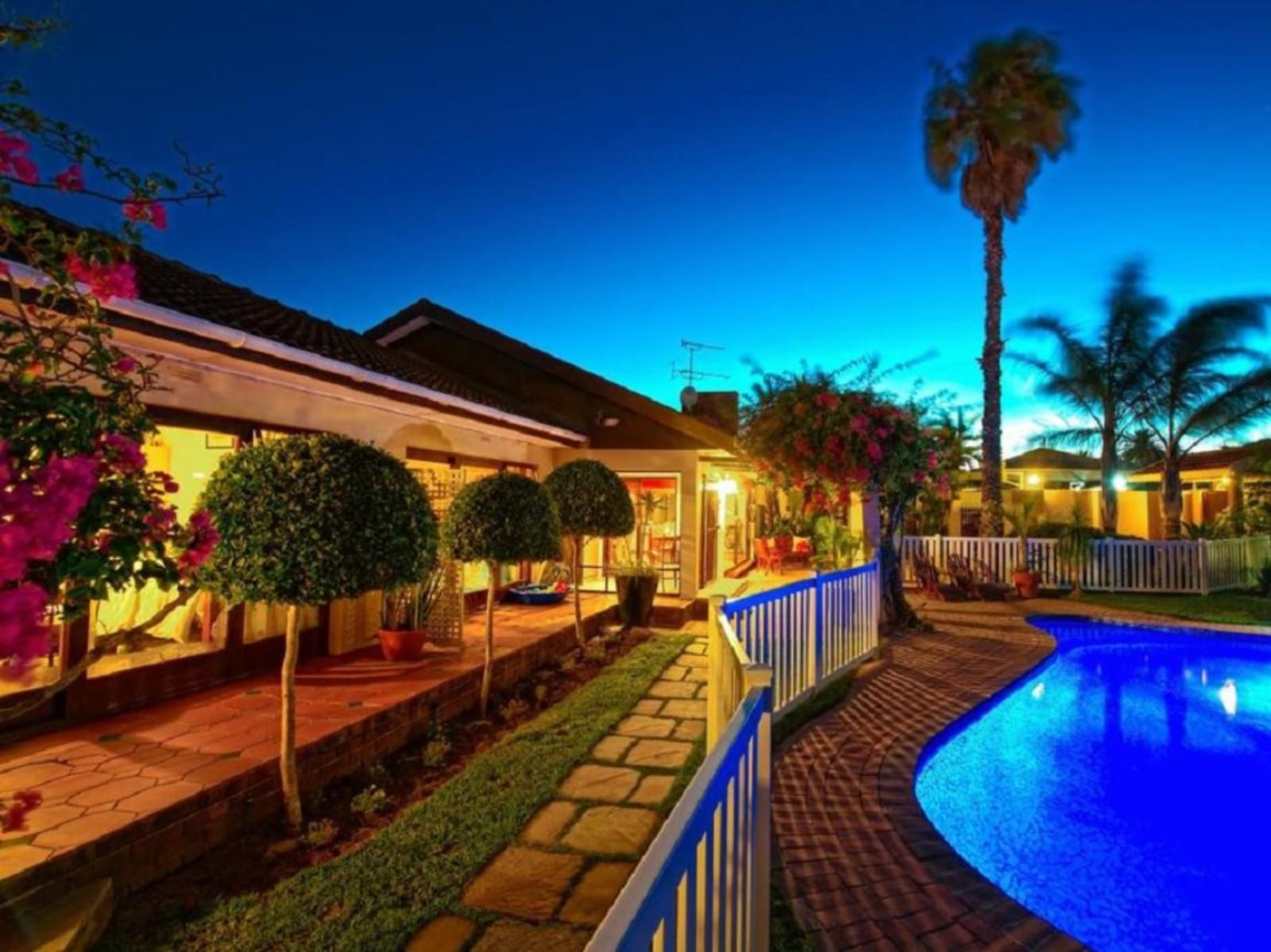 Bayside Guest House, Colorful, House, Building, Architecture, Palm Tree, Plant, Nature, Wood, Swimming Pool