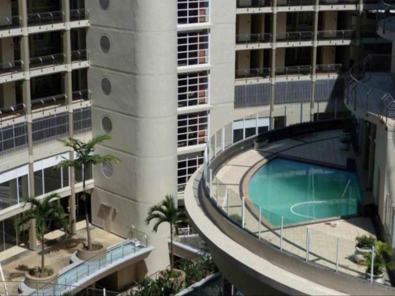 Beach Apartments The Sails Point Durban Kwazulu Natal South Africa Balcony, Architecture, Palm Tree, Plant, Nature, Wood, Swimming Pool