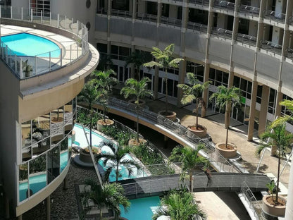 Beach Apartments The Sails Point Durban Kwazulu Natal South Africa Balcony, Architecture, Palm Tree, Plant, Nature, Wood, Swimming Pool