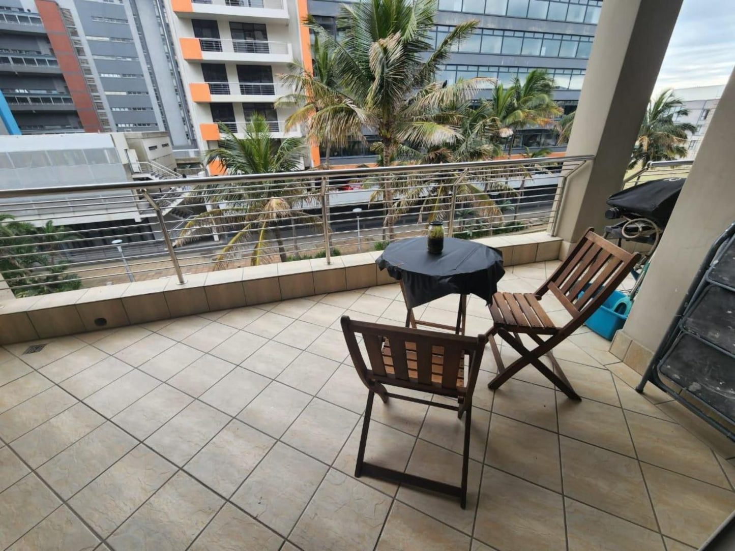 Beach Apartments The Sails Point Durban Kwazulu Natal South Africa Balcony, Architecture, Palm Tree, Plant, Nature, Wood, Swimming Pool