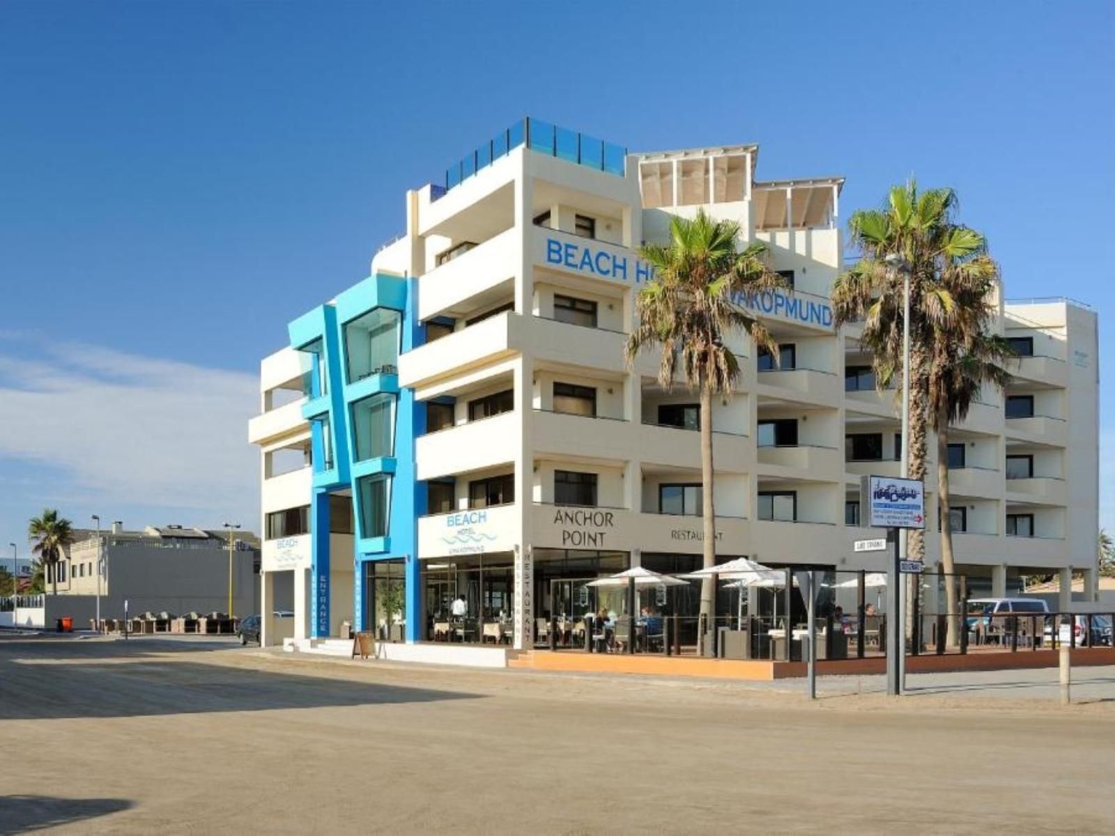 Beach Hotel Swakopmund, Beach, Nature, Sand, Palm Tree, Plant, Wood