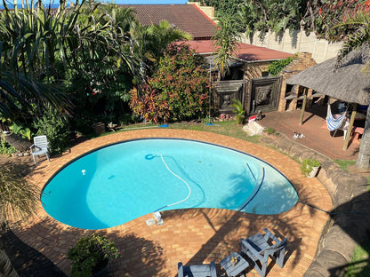 Beachfront Cabanas Winklespruit Kingsburgh Kwazulu Natal South Africa Complementary Colors, Palm Tree, Plant, Nature, Wood, Swimming Pool