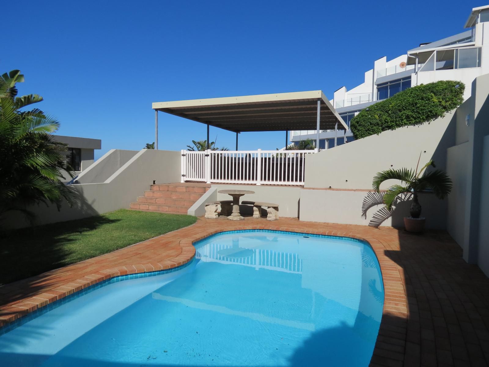 Beau Vista No 4 Manaba Beach Margate Kwazulu Natal South Africa House, Building, Architecture, Palm Tree, Plant, Nature, Wood, Swimming Pool