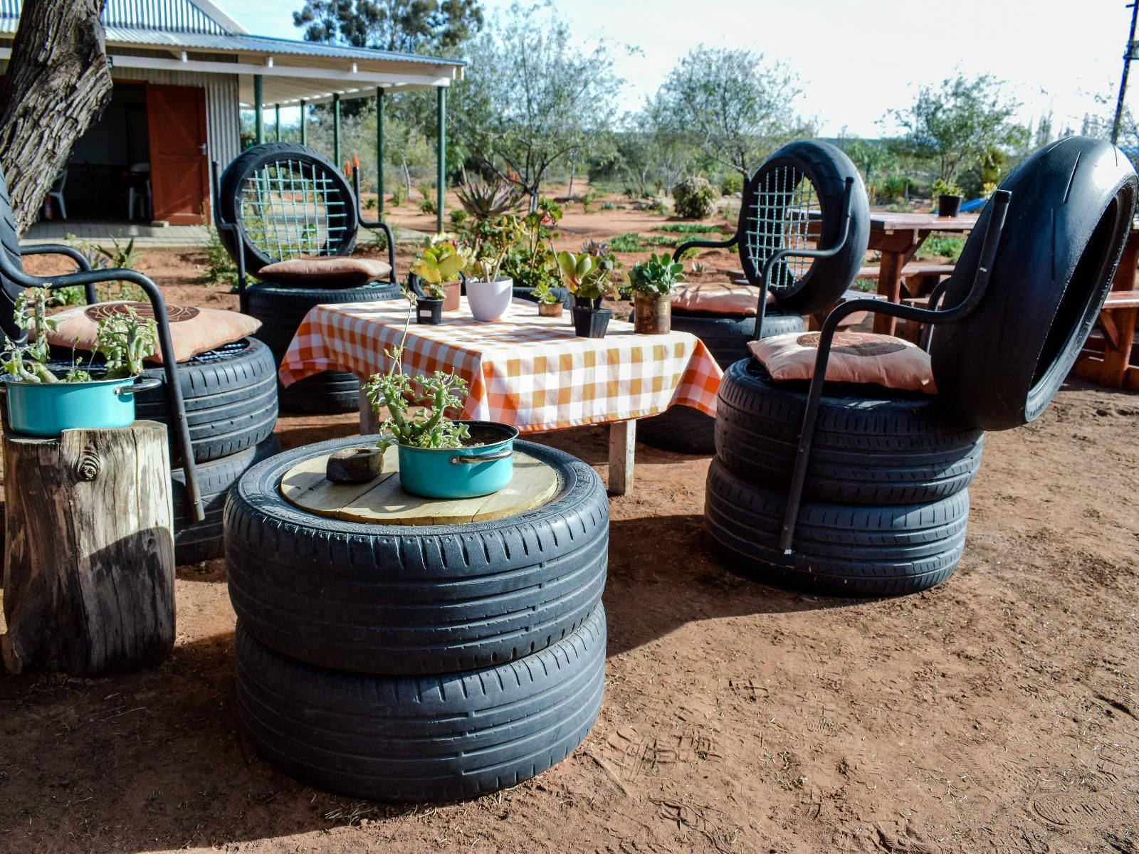 Bella De Karoo Calitzdorp Western Cape South Africa Garden, Nature, Plant, Tire, Vehicle