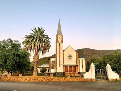 Berluda Farmhouse And Cottages Oudtshoorn Western Cape South Africa Complementary Colors, Palm Tree, Plant, Nature, Wood, Church, Building, Architecture, Religion