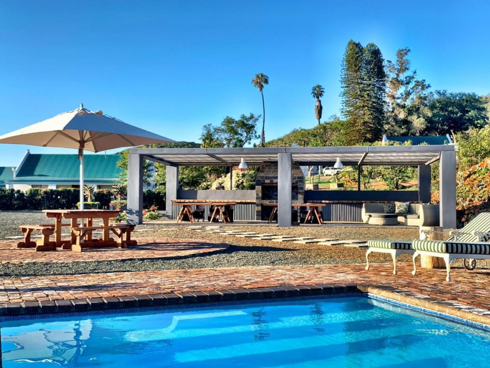 Berluda Farmhouse And Cottages Oudtshoorn Western Cape South Africa Complementary Colors, Palm Tree, Plant, Nature, Wood, Swimming Pool