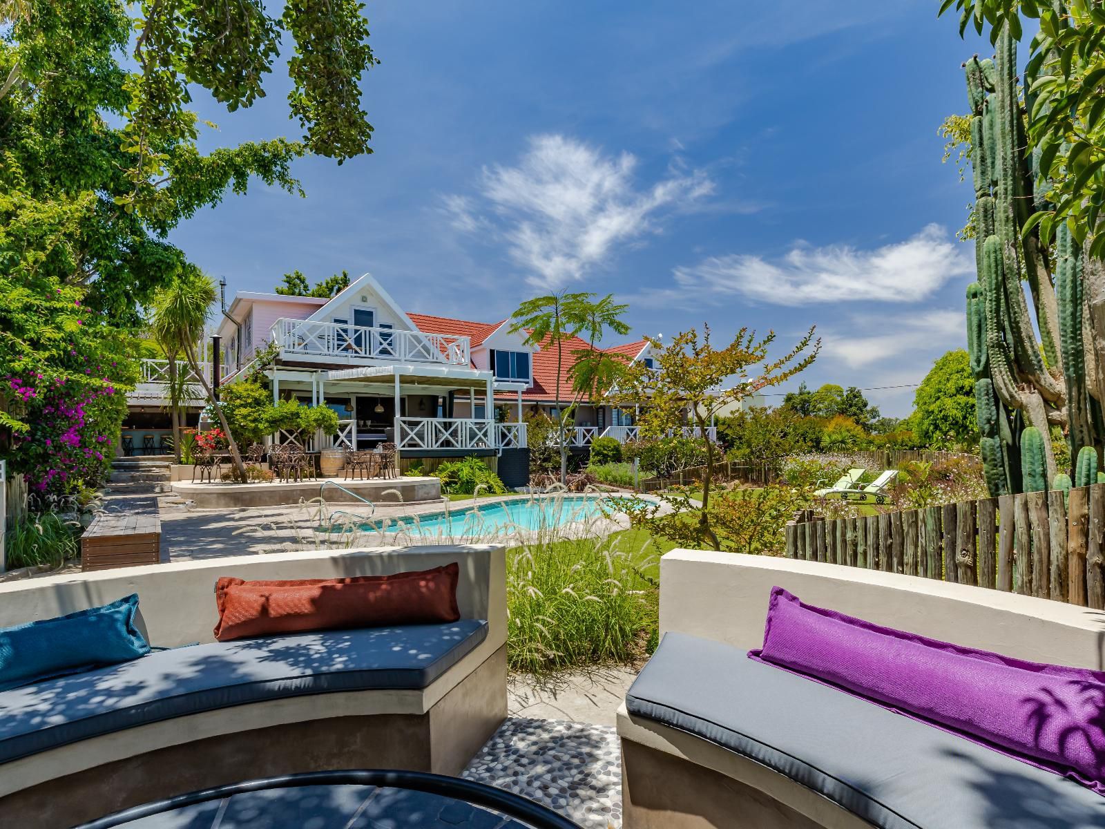 Berrydel Lifestyle Guesthouse Greenway Rise Somerset West Western Cape South Africa Complementary Colors, Beach, Nature, Sand, House, Building, Architecture, Island, Palm Tree, Plant, Wood, Swimming Pool