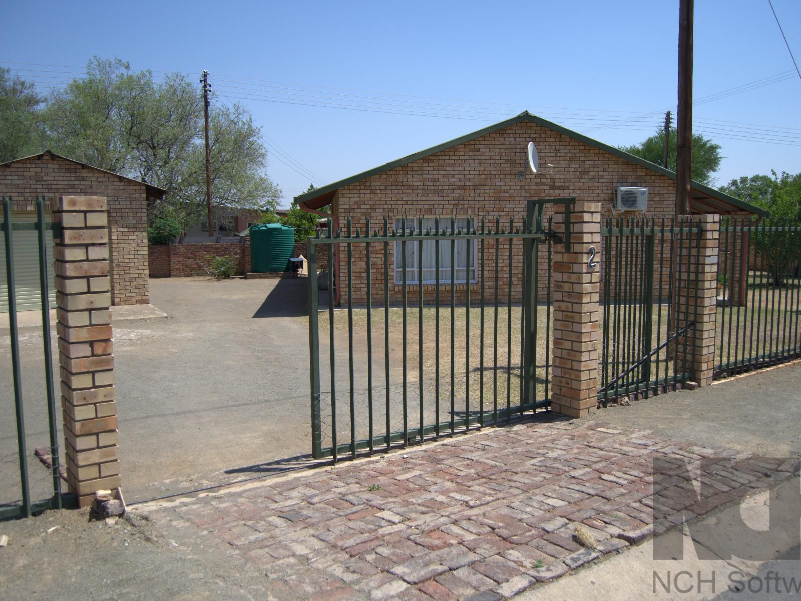 Bet S Guesthouse Gariep Dam Free State South Africa Gate, Architecture, Brick Texture, Texture