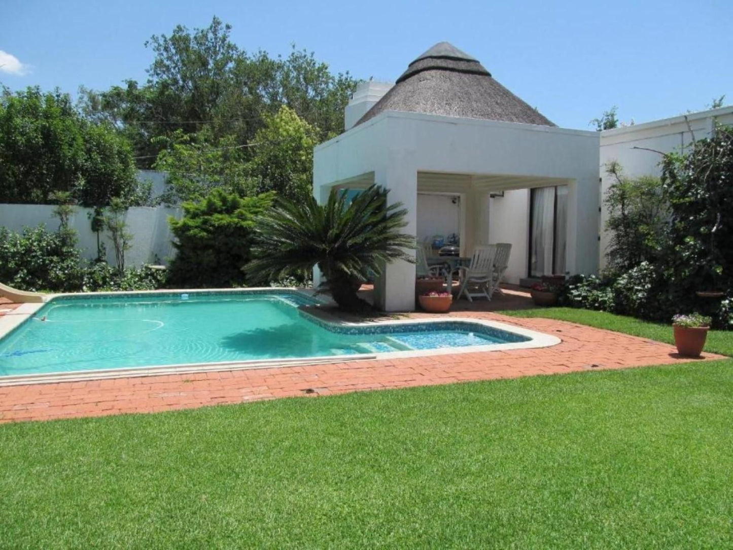 Bettie S Luxury Lodge Wilgenhof Kroonstad Free State South Africa Complementary Colors, House, Building, Architecture, Palm Tree, Plant, Nature, Wood, Garden, Swimming Pool