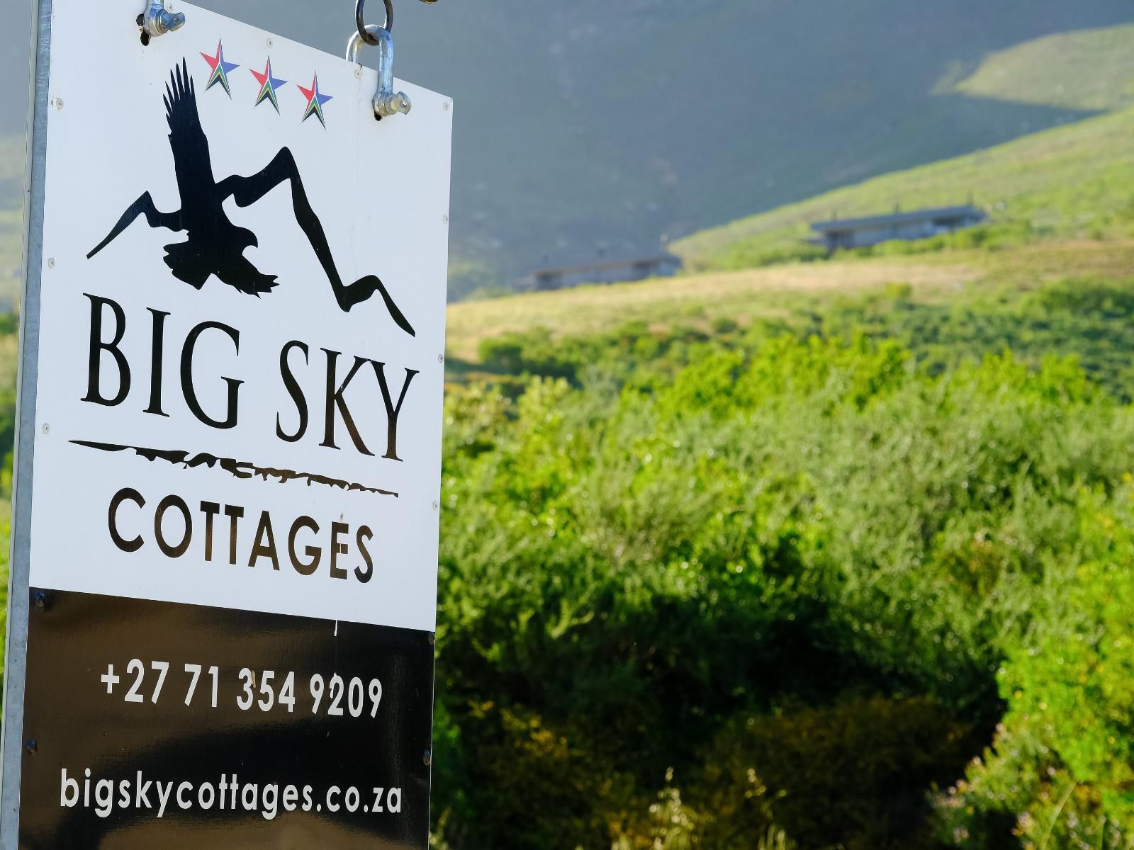 Big Sky Cottages Wolseley Western Cape South Africa Sign