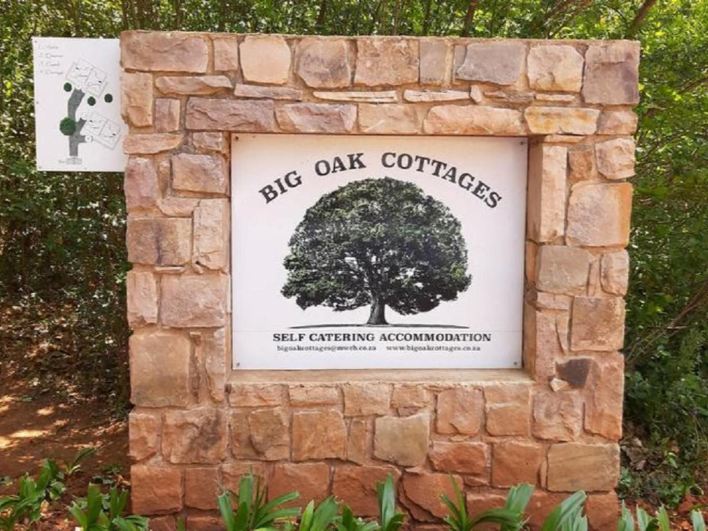 Big Oak Cottages Dullstroom Mpumalanga South Africa Sign, Text